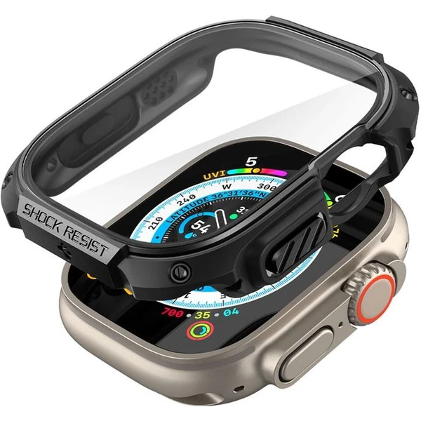 Spigen Tough Armor kryt Apple Watch Ultra 3/2/1 (49mm) černý - Pouzdra - Obrázek 3HO0000701