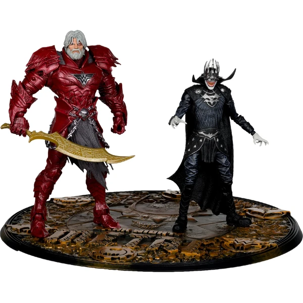 Akční figurky McFarlane DC - Batman Who Laughs (Knight Armor) & The Merciless (Dark Verse) 18 cm - Figurky - Obrázek 3IHE000K01