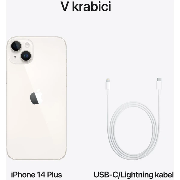 Apple iPhone 14 Plus 256GB hvězdně bílý (Další) - Mobilní telefony - Obrázek 3ILG300401