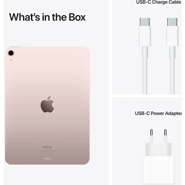 Apple iPad Air 64GB Wi-Fi růžový (2022)  (Další) - Tablety - Obrázek 3IYX600301