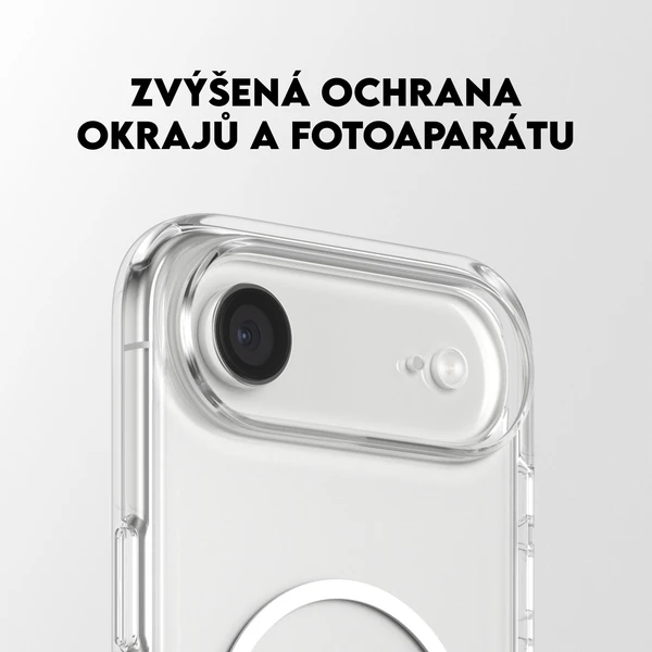 PanzerGlass® CARE Kickstand kryt s MagSafe Apple iPhone Air stříbrný/bílý - Pouzdra - Obrázek 3JDH000K01