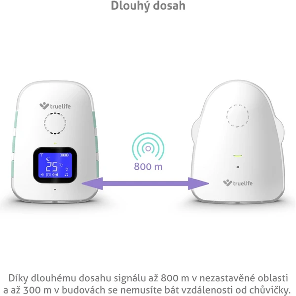 TrueLife NannyTone VM3 audio chůvička - Senzory - Obrázek 3JUL000K01