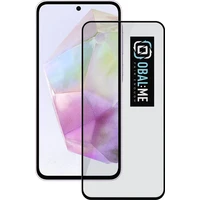 OBAL:ME 5D Tvrzené Sklo pro Samsung Galaxy A35 5G černé - Ochranné folie a skla