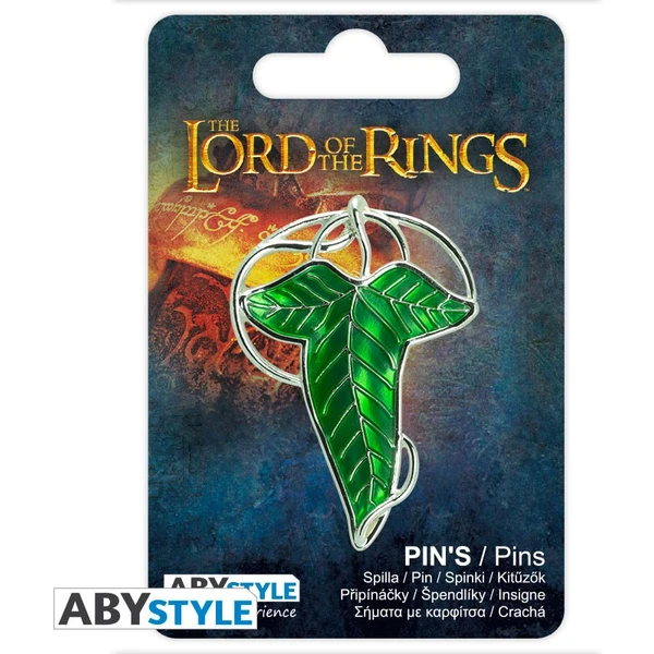 Připínáček Lord of the Rings - Lorien Leaf 3D - Odznáčky a placky - Obrázek 3K3J100201