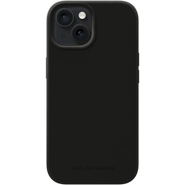 iDeal Of Sweden silikonový zadní kryt iPhone 15 černý - Pouzdra - Hlavní obrázek