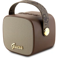 Guess PU 4G Strap Mini Bluetooth reproduktor hnědý - Reproduktory