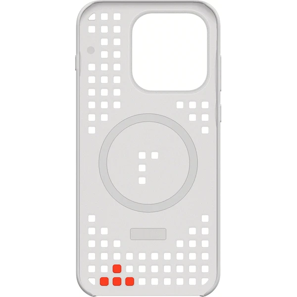 OnePlus 15 5G Hole-Pattern magnetický kryt bílý - Pouzdra - Obrázek 3KQK000K01