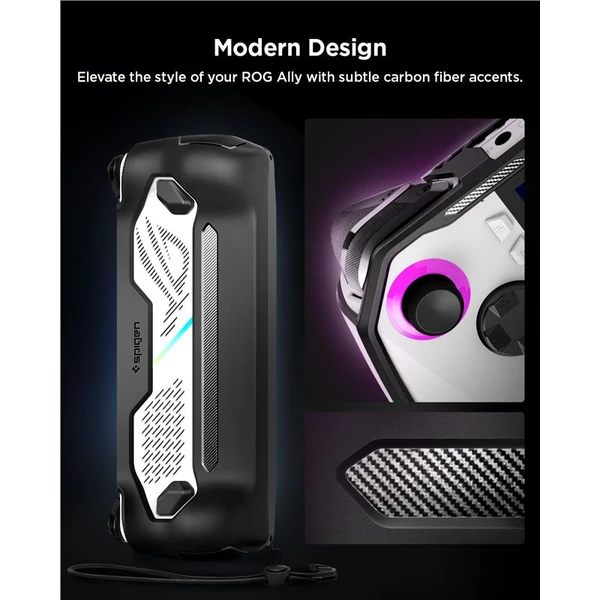 Spigen Rugged Armor ochranný kryt pro Asus ROG Ally (2023) černý - Pouzdra - Obrázek 3KV4000L01