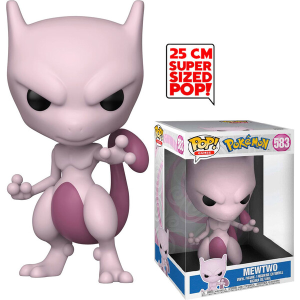 Pokemon 583 Funko POP! #583 Jumbo: Pokémon - Mewtwo 25 cm - Smarty.cz