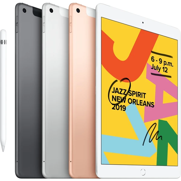 Apple iPad 10,2" 128GB Wi-Fi + Cellular stříbrný (2019) (Kategorie C) - Tablety - Obrázek 3LUD000401