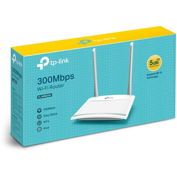 TP-Link TL-WR820N Wi-Fi 4 router bílý - Routery - Obrázek 3MBFF00101