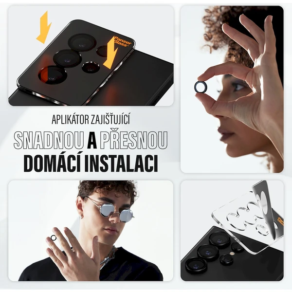 PanzerGlass HoOps ochranné kroužky Samsung Galaxy S24 Ultra - Ochranné folie a skla - Obrázek 3N51000P01
