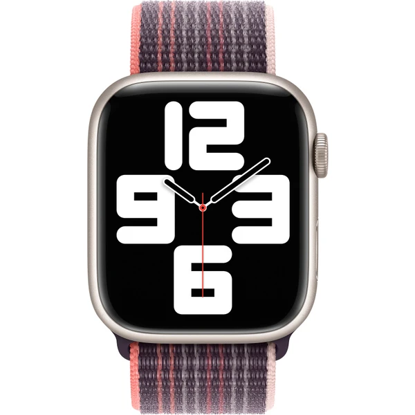 Apple Watch 49/45/44/42mm bezinkově fialový provlékací sportovní řemínek - Řemínky - Obrázek 3N64700301