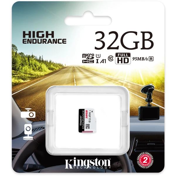 Kingston High Endurance microSDHC 32GB - Paměťové karty - Obrázek 3O3X000501