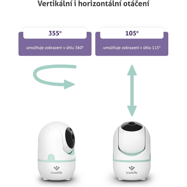 TrueLife NannyCam R4i dětská chůvička - Kamery - Obrázek 3OUL000K01