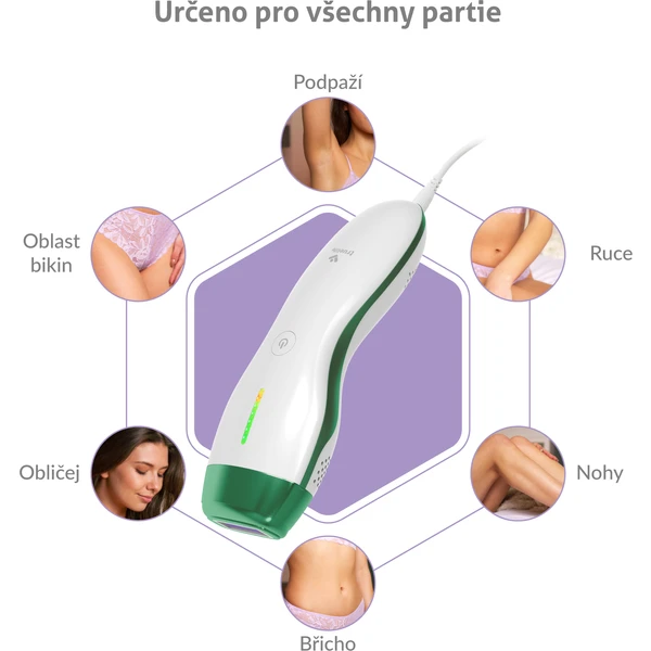 TrueLife odstraňovač chloupků  BELLE IPL E3 - Senzory - Obrázek 3P4D300401