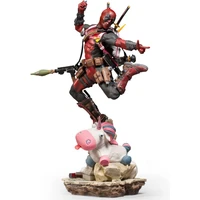 Soška Iron Studios - Deadpool Deluxe BDS Art Scale 1/10 - Marvel Comics - Sochy a sošky