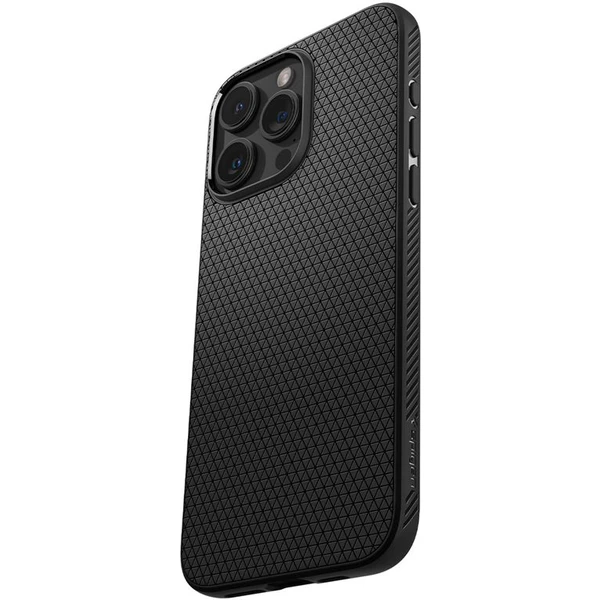 Spigen Liquid Air kryt iPhone 15 Pro matně černý - Pouzdra - Obrázek 3PU8000601
