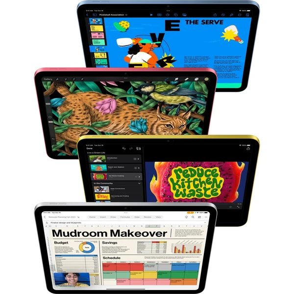 Apple iPad 10,9" 256GB Wi-Fi + Cellular stříbrný (Kategorie B) - Tablety - Obrázek 3Q0I300401