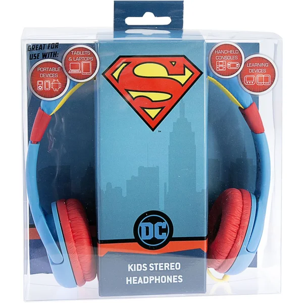 OTL dětská náhlavní sluchátka s motivem Superman - Sluchátka - Obrázek 3QHB300401