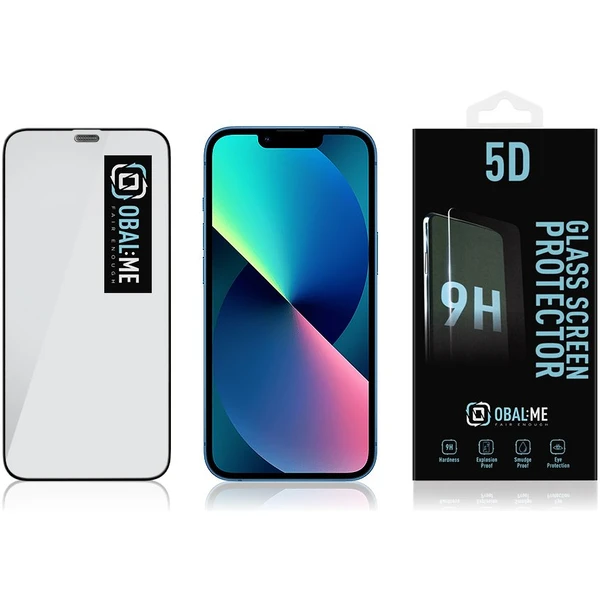 Obal:Me 5D tvrzené sklo Apple iPhone 12 mini černé - Ochranné folie a skla - Obrázek 3QK6000701