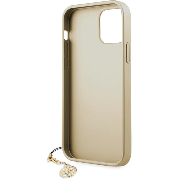 Guess 4G Charms kryt iPhone 12/12 Pro 6.1" šedý - Pouzdra - Obrázek 3QRN500301