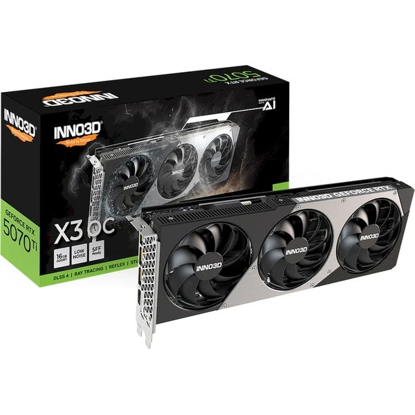 INNO3D NVIDIA GeForce RTX 5070 Ti X3 OC - Grafické karty - Obrázek 3QWH000K01