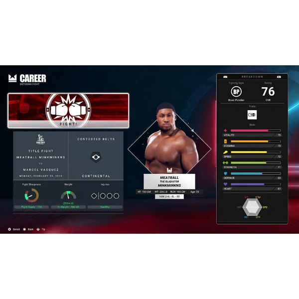 Undisputed (PS5) - Hry pro PS5 - Obrázek 3QX4000K01