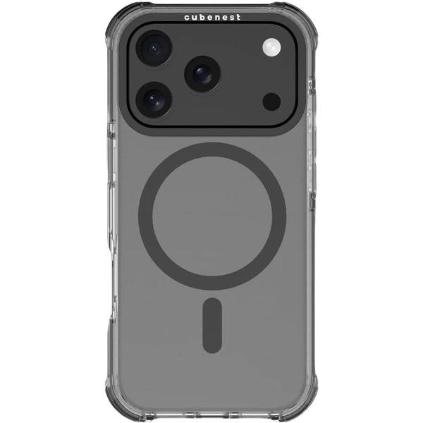 Cubenest MagPro Strong Guard MagSafe kryt iPhone 17 Pro černý - Pouzdra - Obrázek 3RBK000K01