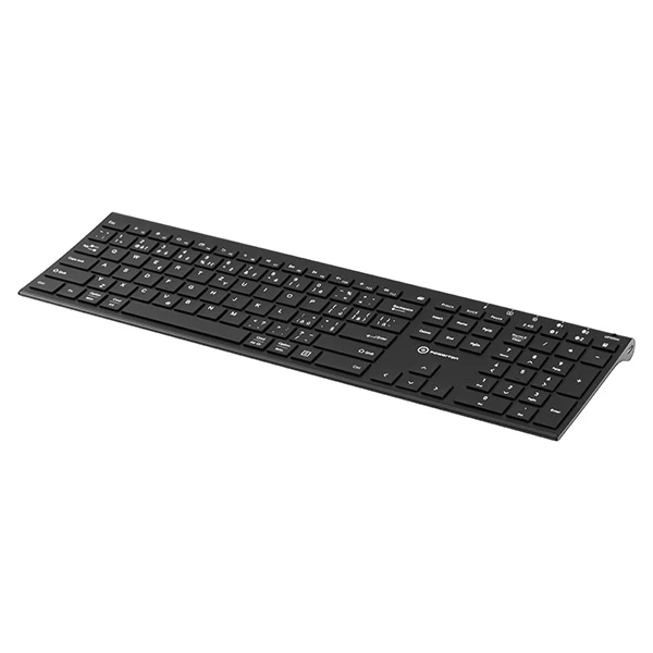Powerton UltraSlim bezdrátová klávesnice CZ/SK černá - Klávesnice - Obrázek 3STXF00101