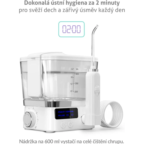 TrueLife AquaFloss Station F300 ústní sprcha bílá - Ústní sprchy - Obrázek 3SUL000K01