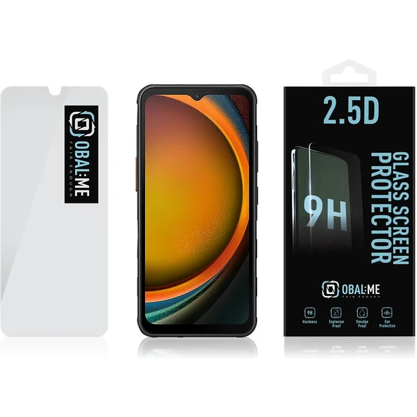 OBAL:ME 2.5D Tvrzené Sklo pro Samsung Galaxy Xcover7 čiré - Ochranné folie a skla - Obrázek 3SX3000P01