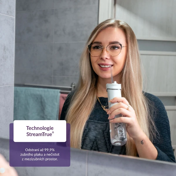 TrueLife AquaFloss Mini M50 ústní sprcha bílá - Ústní sprchy - Obrázek 3TUL000K01