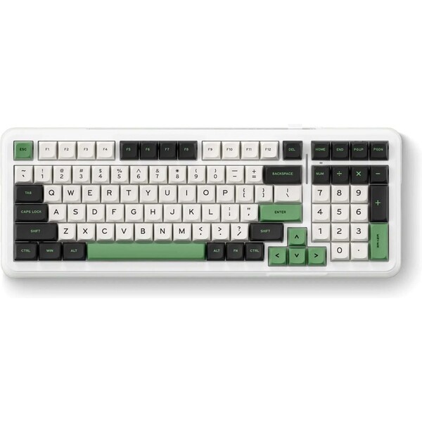 MCHOSE K99 Green - Wireless Mechanical Keyboard Zelená