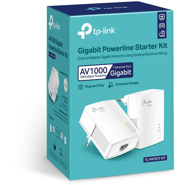 TP-Link TL-PA7017KIT Powerline sada - Powerline - Obrázek 3UMFF00101