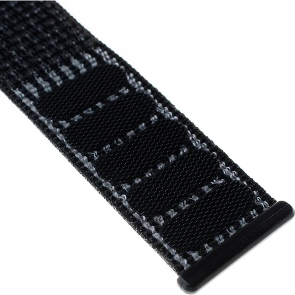FIXED Nylon Strap nylonový pásek pro Apple Watch 42/44/45mm reflexně černý - Řemínky - Obrázek 3V1DF00101
