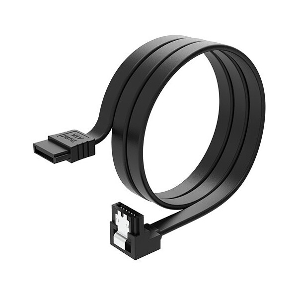 Akasa Proslim, SATA kabel 90° - 50 cm