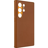 FIXED MagLeather kožený kryt s MagSafe Samsung Galaxy S24 Ultra hnědý - Pouzdra