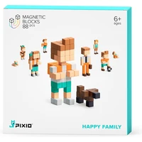 PIXIO Happy Family magnetická stavebnice - Chytré hračky