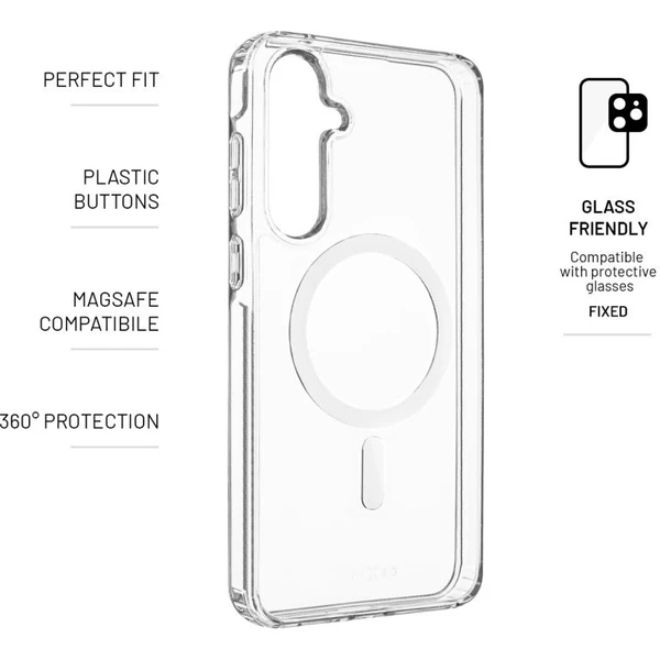 FIXED MagPure kryt s podporou Magsafe Samsung Galaxy A55 5G čirý - Pouzdra - Obrázek 3XA5000O01
