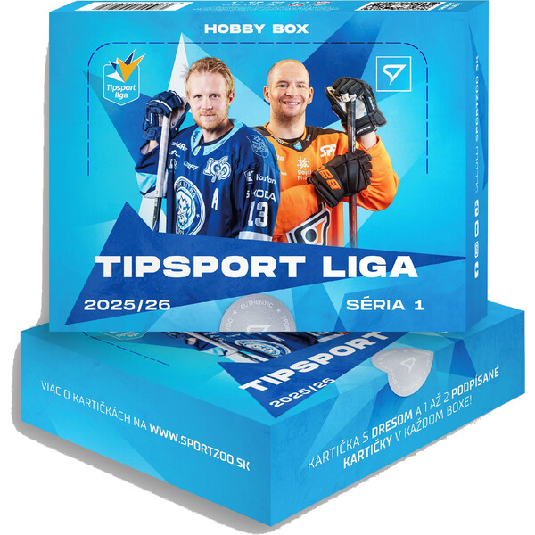 Hokejové karty SportZoo slovenská Tipsport liga 2025/26 Hobby box