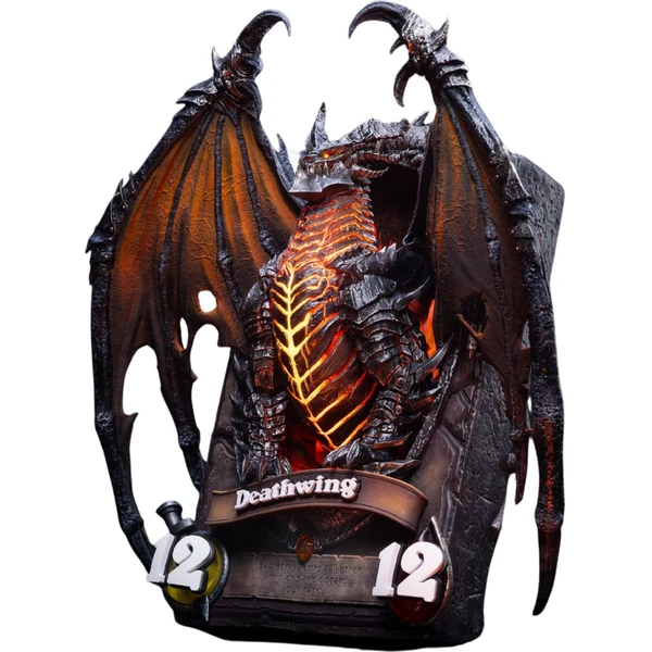 Soška HEX Collectibles Blizzard: Hearthstone - Deathwing 3D Art Frame - Sochy a sošky - Obrázek 3XWF000K01