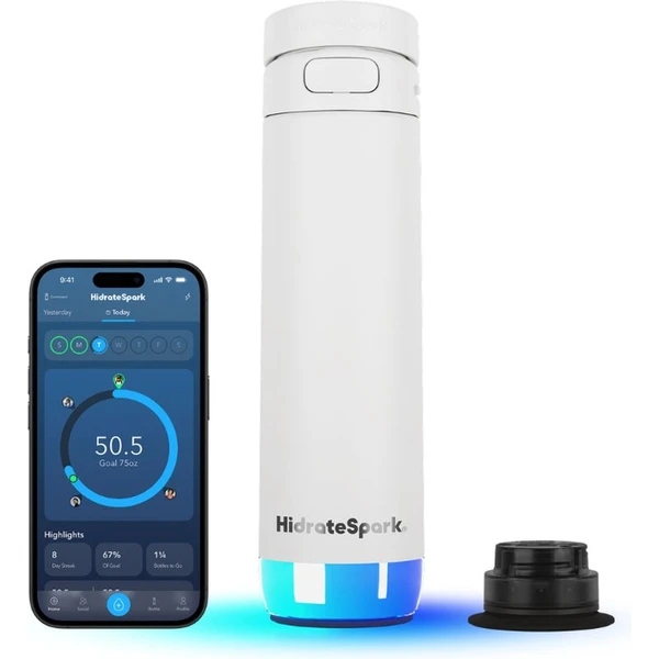 HidrateSpark PRO 2 chytrá lahev, 621 ml bílá - Chytré láhve - Obrázek 3Y2H000K01