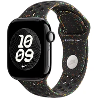 Apple Watch 42/41/40/38mm Midnight Black sportovní řemínek Nike S/M - Řemínky