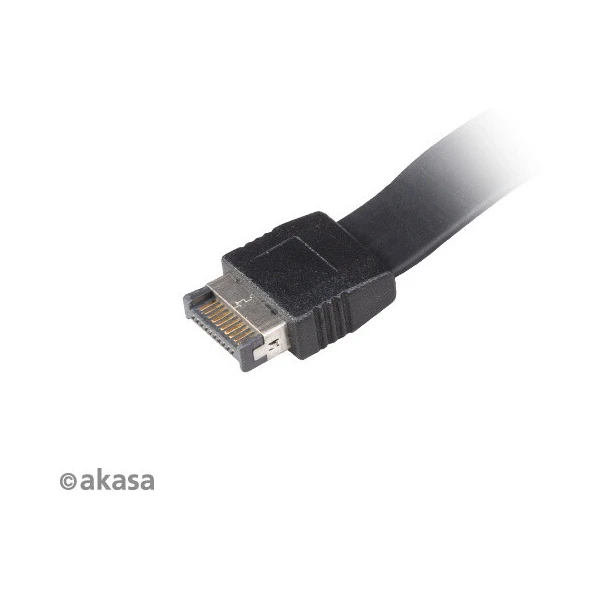 Akasa PCI bracket na 3x USB 3.1, 2x USB Type-A, 1x USB Type-C (AK-CBUB52-50BK) - Kabely a redukce - Obrázek 3Z5X600301