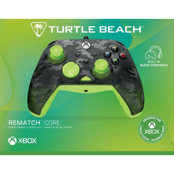 Turtle Beach herní ovladač Rematch Core Ghost Black Camo (XBOX/PC) žlutý - Herní ovladače - Obrázek 3ZMH000K01