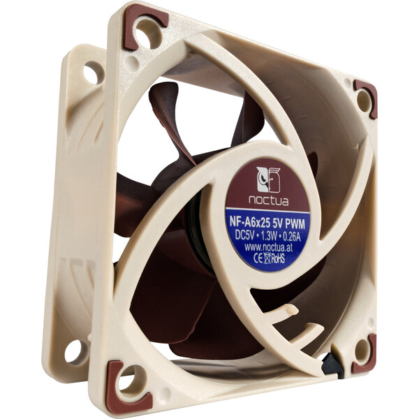 Noctua NF-A6x25 PWM 5V Hnědá