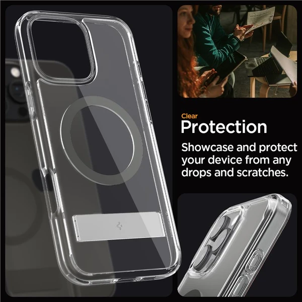 Spigen Ultra Hybrid S MagSafe kryt iPhone 16 Pro graphite - Pouzdra - Obrázek 3a0f29bb403f45f08f8bab0b0dbb4ac5