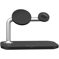 Mobile Origin 3v1 MagSafe bezdrátová nabíjecí stanice černá - Nabíječky