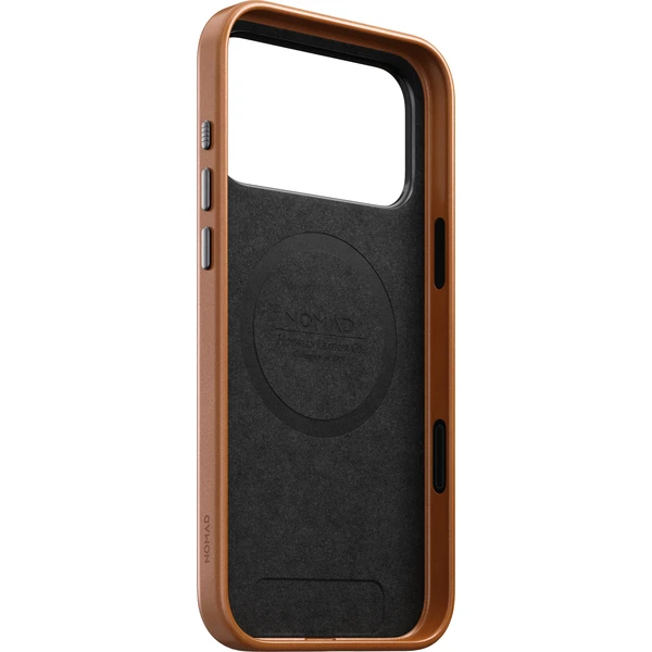 Nomad Traditional Leather (Horween) MagSafe kožený kryt iPhone 17 Pro Max/18 Pro Max Saddle - Pouzdra - Obrázek 3a5ed54739a74c63a17ed2f43f4cbc64